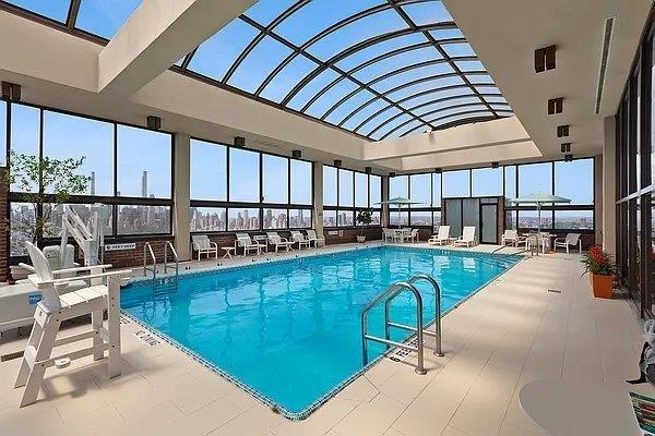 view of indoor community pool