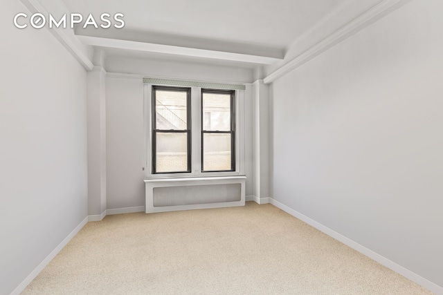 70 E 96th St Unit 2D, New York City, NY 10128 - spare room with carpet floors and baseboards