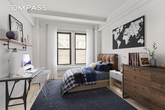 70 E 96th St Unit 2D, New York City, NY 10128 - bedroom featuring a desk