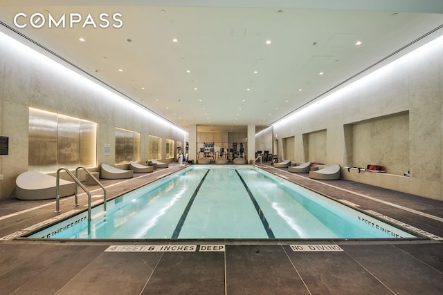 121 E 22nd St Unit N1405, New York City, NY 10010 - view of indoor community pool