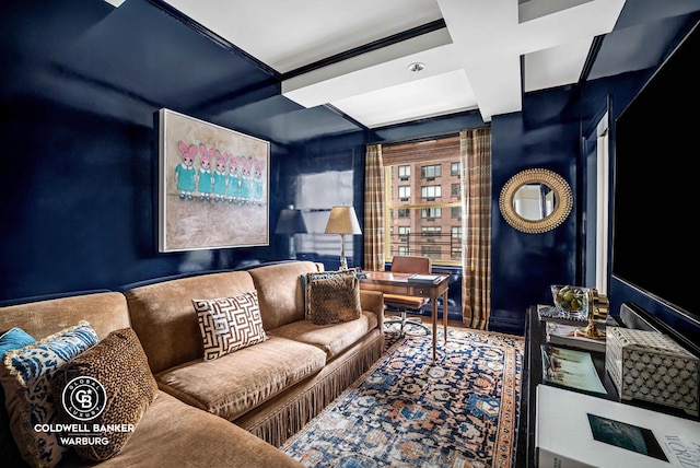 215 E 72nd St Unit 12E, New York City, NY 10021 - living area featuring a desk