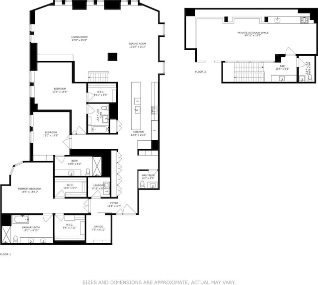 49 Chambers St Phb, Phb, New York City, NY 10007 - view of home floor plan