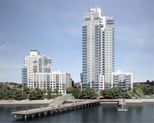 water view with nearby urban area