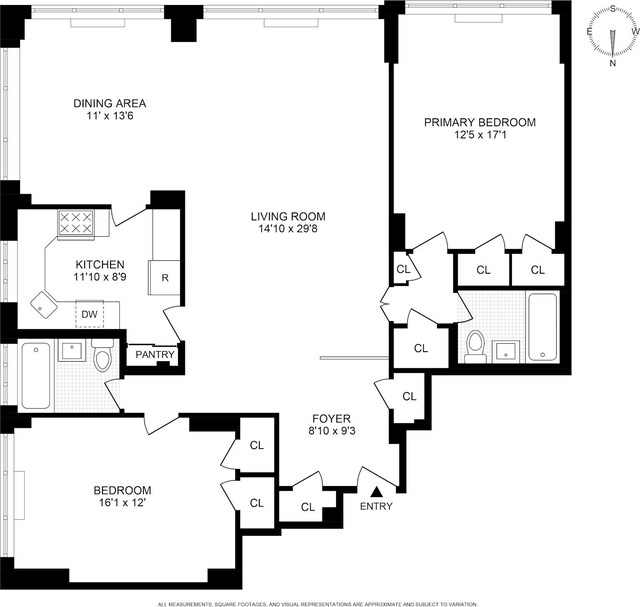 169 E 69th St Unit 3C, New York City, NY 10021 - property floor plan