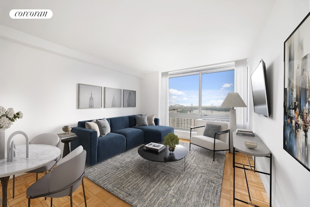view of living room