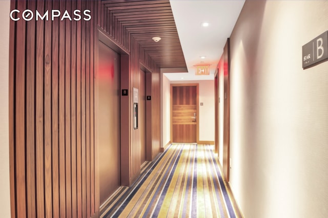 319 Schermerhorn St Unit 6B, New York City, NY 11217 - hall with carpet floors