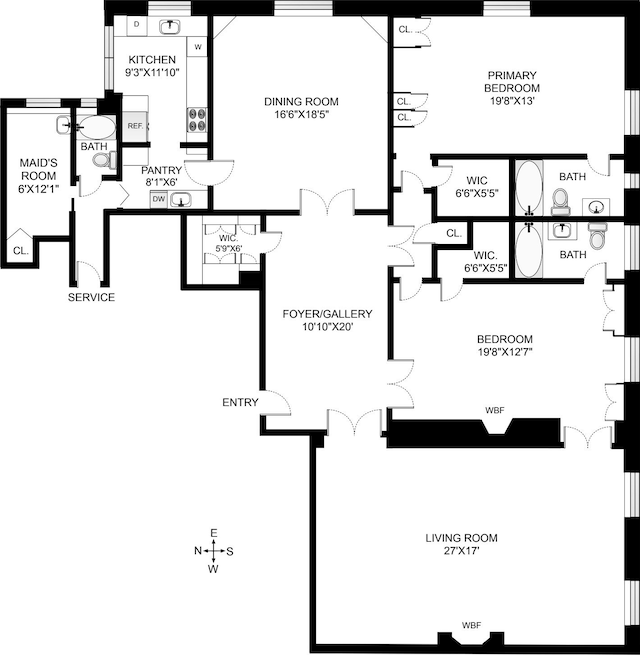 floor plan / room layout