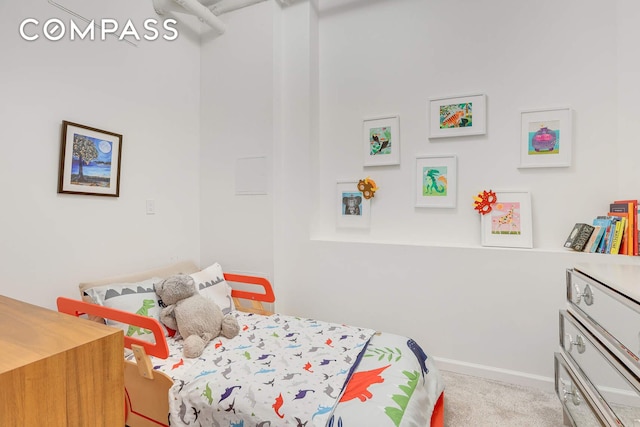 35 E 12th St Unit 8C, New York City, NY 10003 - carpeted bedroom with baseboards