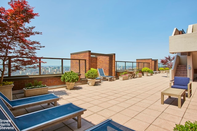 view of patio