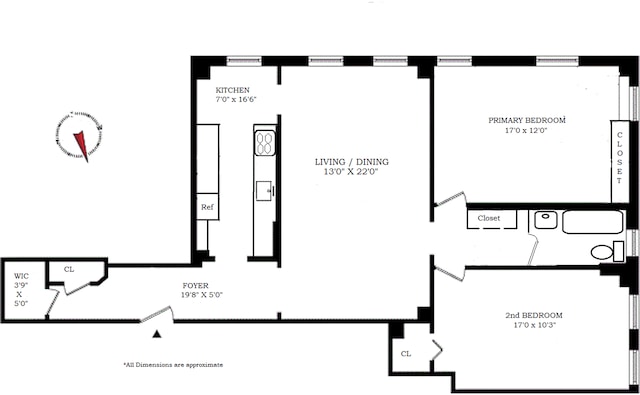 141 E 3rd St Unit 3H, New York City, NY 10009 - floor plan / room layout