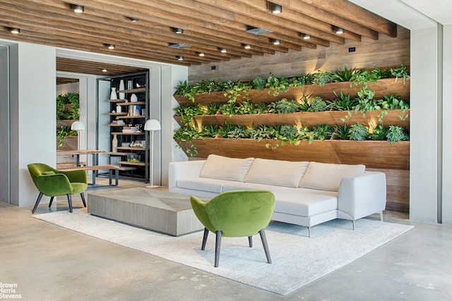 22-18 Jackson Ave Unit 801, New York City, NY 11101 - building lobby with wood walls