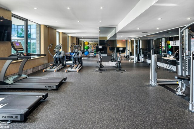 22-18 Jackson Ave Unit 801, New York City, NY 11101 - view of exercise room