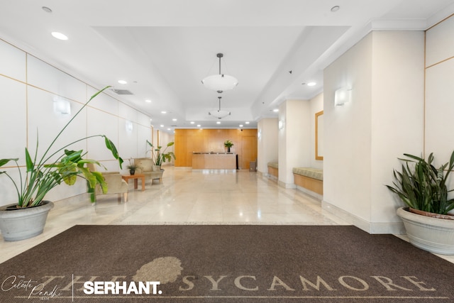 250 E 30th St Unit 8D, New York City, NY 10016 - lobby featuring recessed lighting