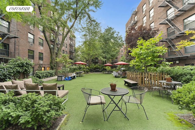 131 Barrow St Unit 4A, New York City, NY 10014 - view of property's community with a lawn