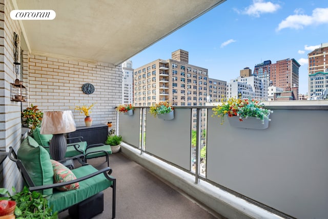 205 3rd Ave Unit 8K, New York City, NY 10003 - balcony with a view of city