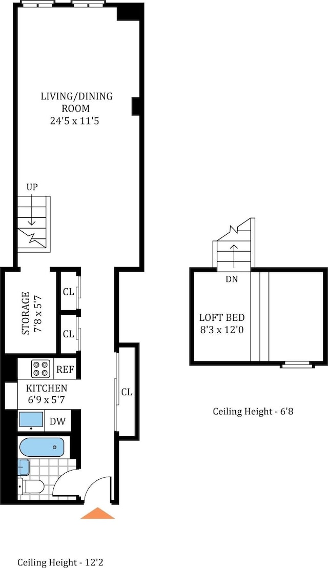 floor plan / room layout