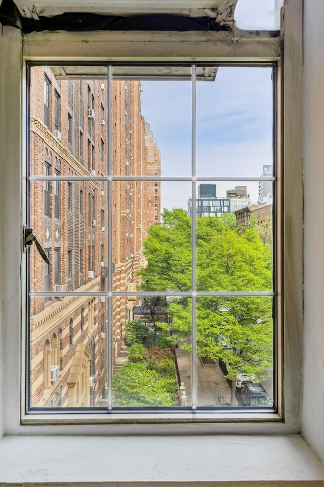 detailed view of a city view