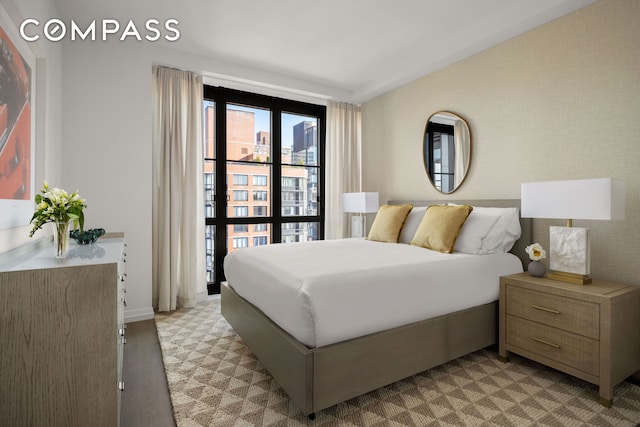 250 W 96th St Unit 11E, New York City, NY 10025 - bedroom featuring light carpet
