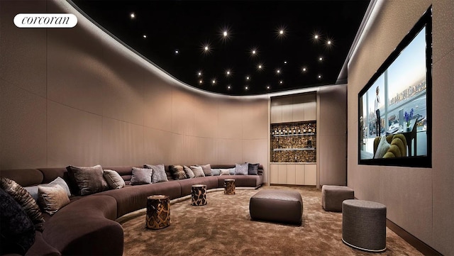35 Hudson Yards Unit 5302, New York City, NY 10001 - cinema featuring carpet