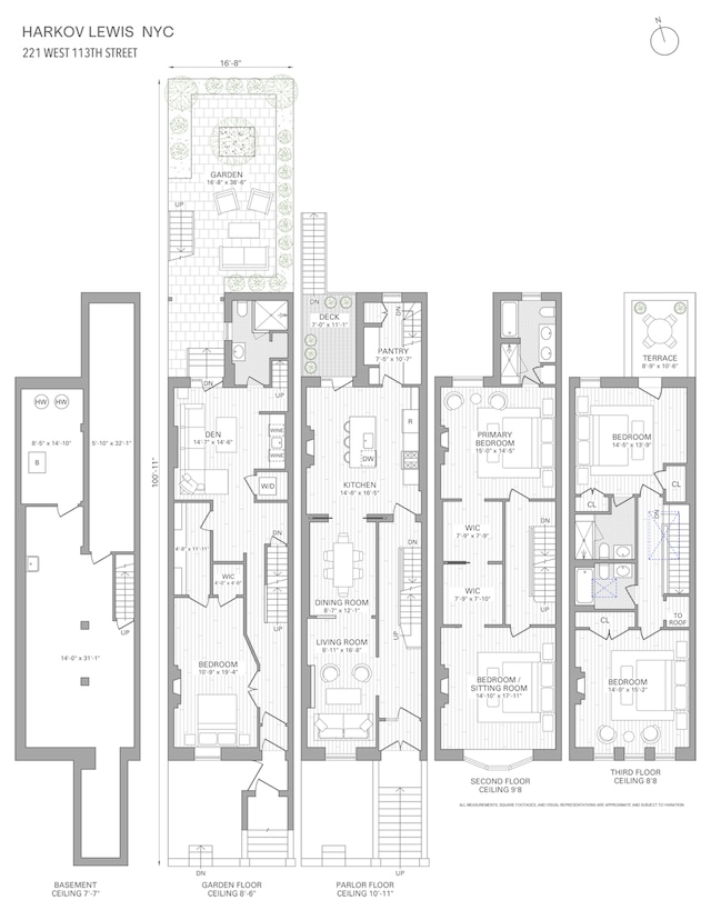 221 W 113th St, New York City, NY 10026 - home floor plan