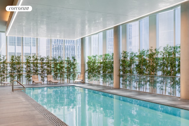 view of indoor pool