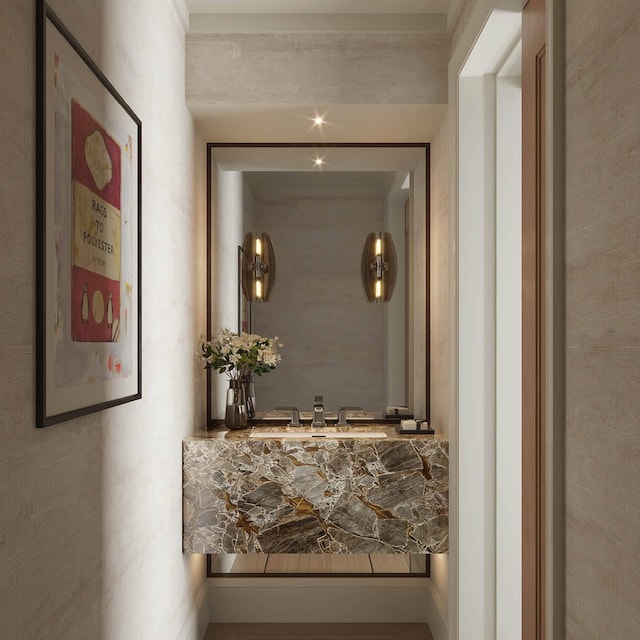 20 E 76th St Unit Ph1, New York City, NY 10021 - corridor with a sink