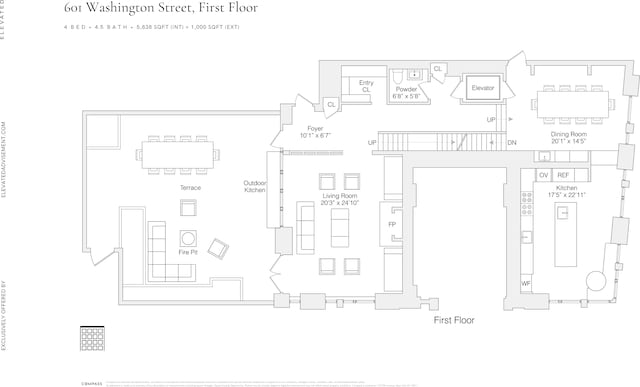 601 Washington St The, Unit The, New York City, NY 10014 - view of room layout