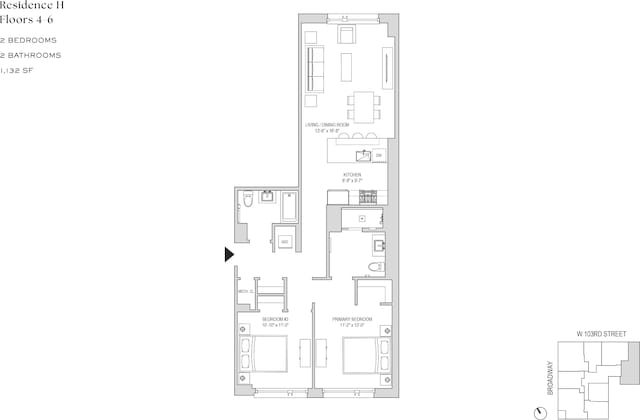 floor plan / room layout