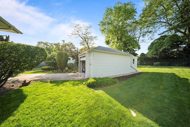 173-73 Croydon Rd, New York City, NY 11432 - view of yard featuring an outbuilding