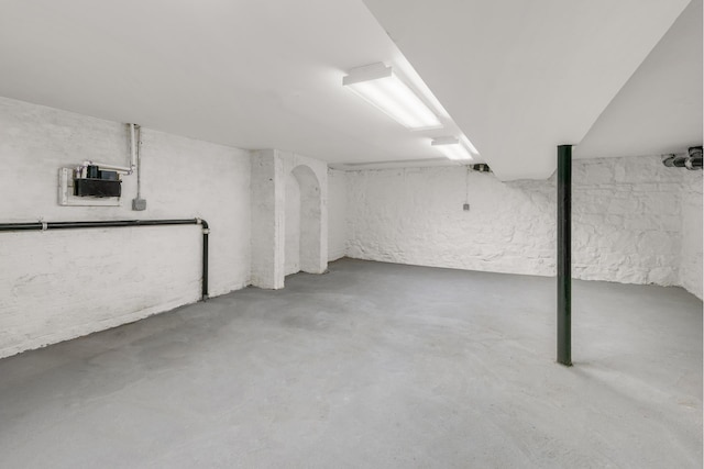 481 Macon St, New York City, NY 11233 - view of unfinished below grade area