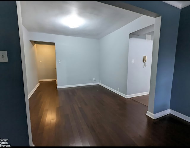 67-12 Yellowstone Blvd Unit C12, New York City, NY 11375 - spare room with wood finished floors and baseboards