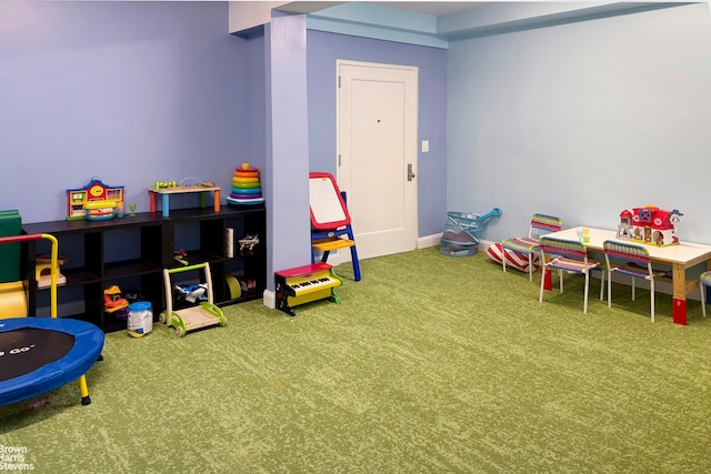 165 W 91st St Unit 11E, New York City, NY 10025 - rec room featuring carpet floors and baseboards