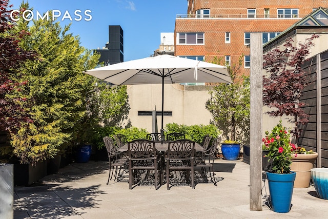 115 4th Ave Unit 2I, New York City, NY 10003 - view of patio / terrace featuring outdoor dining area