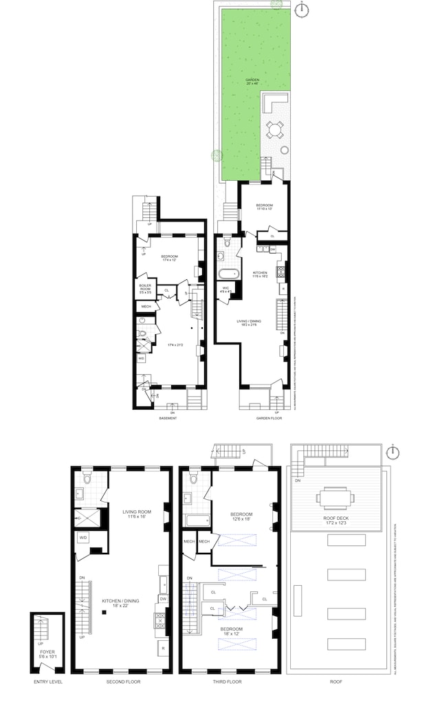 301 Water St, New York City, NY 11201 - view of home floor plan