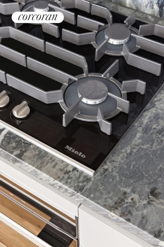 kitchen view of cooktop