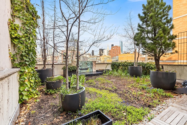 133 W 14th St Unit 6Ph, New York City, NY 10011 - view of yard with a view of city
