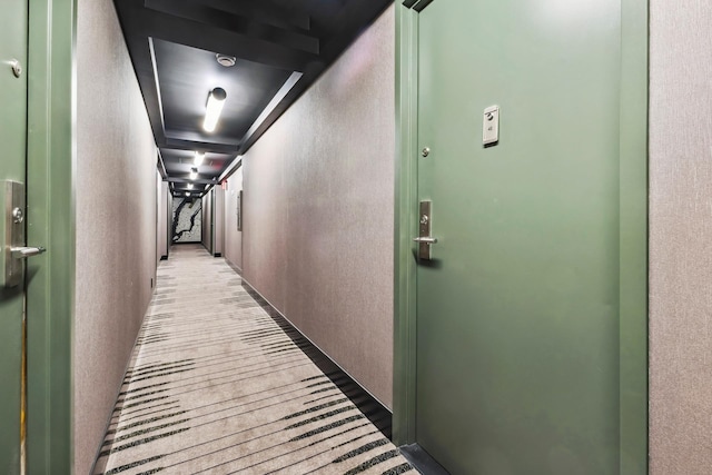 410 W 23rd St Unit 4E, New York City, NY 10011 - hall featuring a textured wall