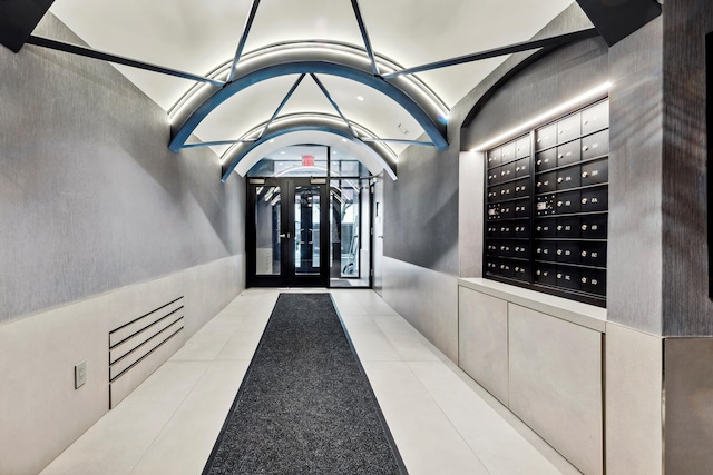 410 W 23rd St Unit 4E, New York City, NY 10011 - building lobby featuring lofted ceiling