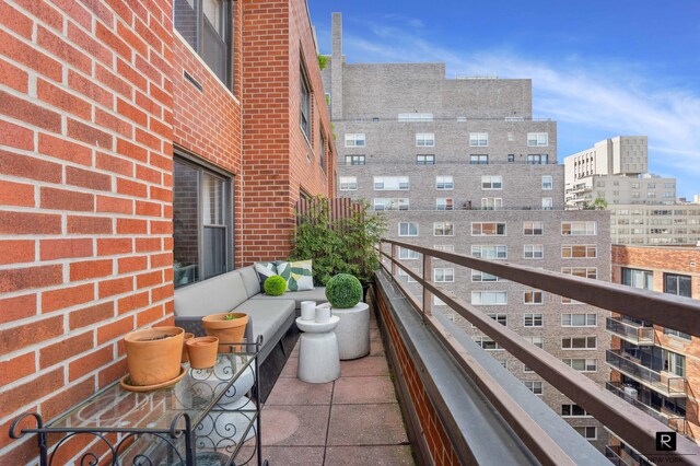 505 E 79th St Unit 17-D, New York City, NY 10075 - balcony featuring a city view