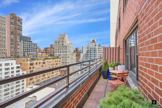 505 E 79th St Unit 17-D, New York City, NY 10075 - balcony featuring a city view