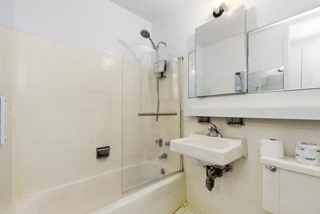 300 E 33rd St Unit 9M, New York City, NY 10016 - full bathroom with shower / bathtub combination, toilet, and a sink