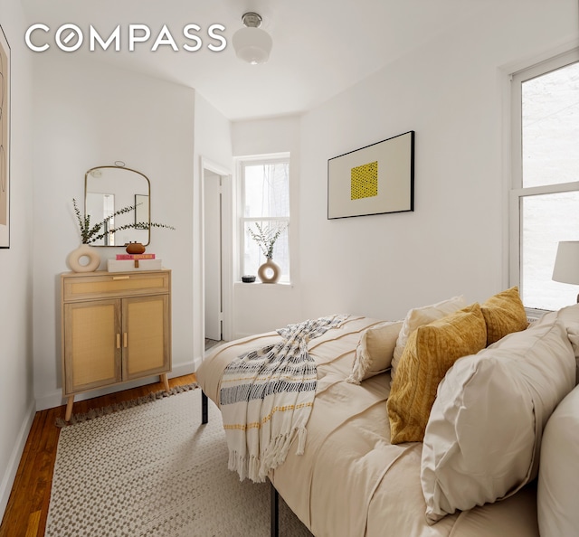 333 W 21st St Unit 2Fe, New York City, NY 10011 - living area with wood finished floors and baseboards