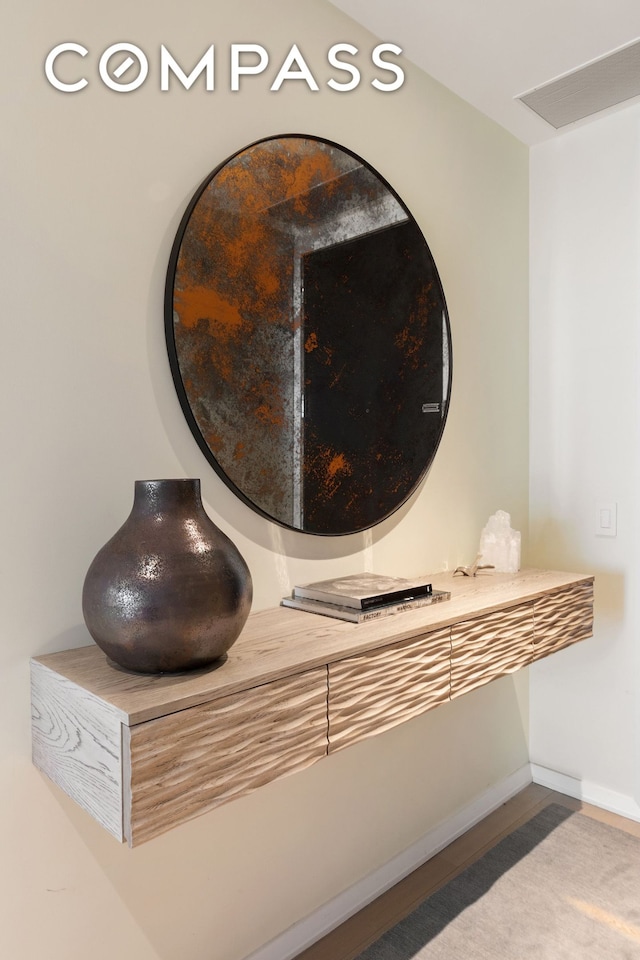 50 W St Unit 37C, New York City, NY 10006 - detailed view of baseboards