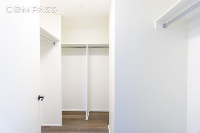 543 W 122nd St Unit 17C, New York City, NY 10027 - walk in closet with wood finished floors
