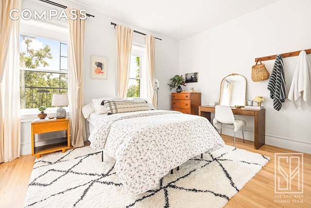 475 Washington Ave Unit 6F, New York City, NY 11238 - bedroom featuring wood finished floors