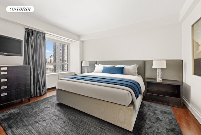 200 E 66th St Unit B1702, New York City, NY 10065 - bedroom featuring wood finished floors