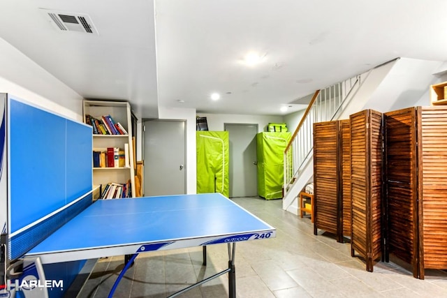 2022 Madison Ave, New York City, NY 10035 - rec room with recessed lighting