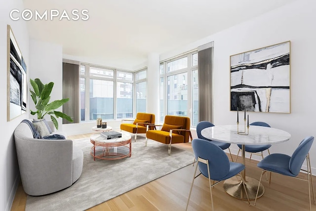 400 E 67th St Unit 7G, New York City, NY 10065 - interior space with wood finished floors