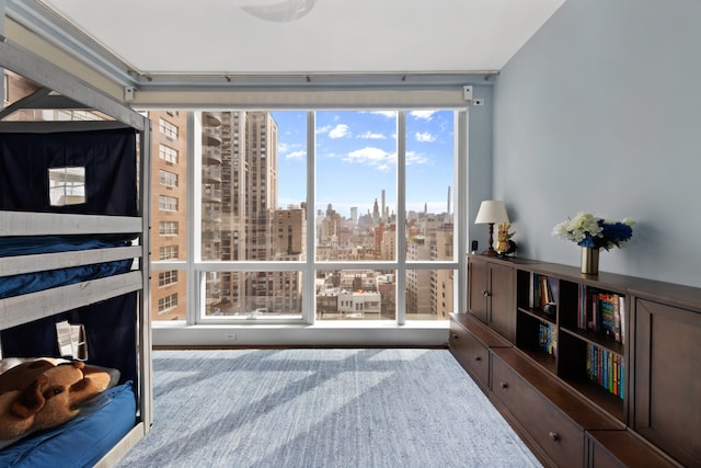 151 E 85th St Unit 17J, New York City, NY 10028 - bedroom with a city view