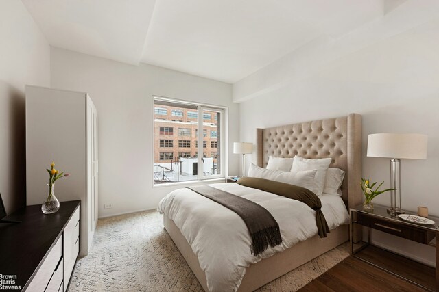 345 W 14th St Unit 8D, New York City, NY 10014 - bedroom featuring wood finished floors